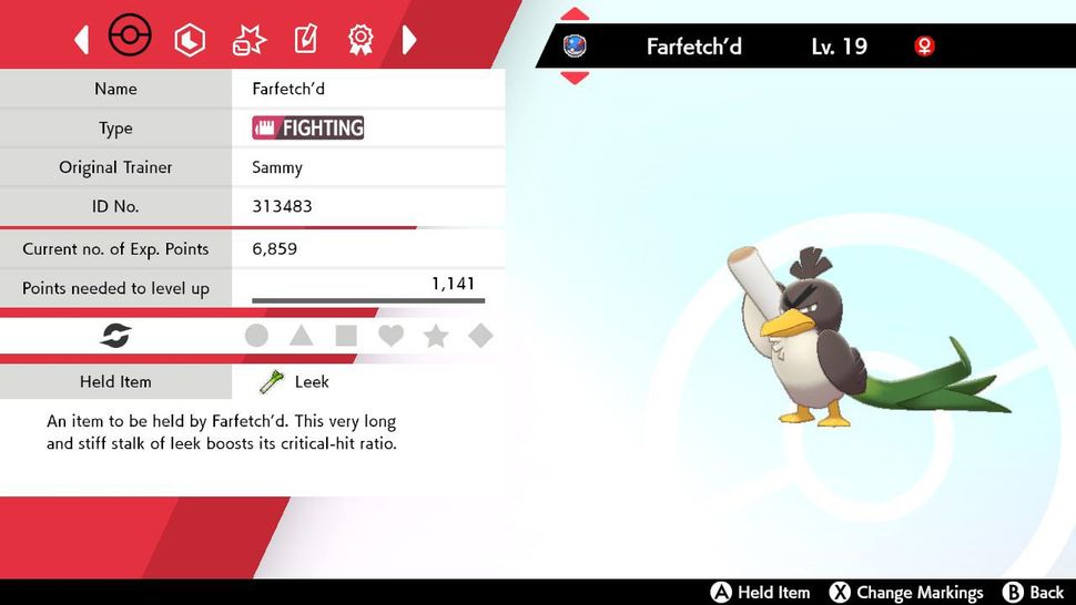 How to evolve Galarian Farfetch'd into Sirfetch'd in Pokemon Sword and