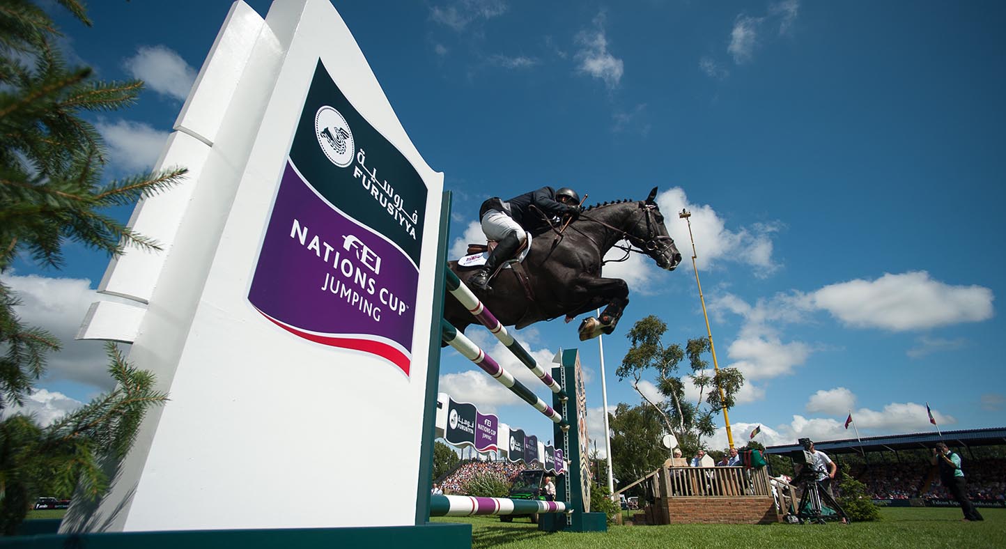 William Funnell (GBR)&amp;amp;Billy Congo - Furusiyya FEI Nations Cup of Great Britain Presented By Longines - Hickstead, West Sussex, United Kingdom - 02 August 2013