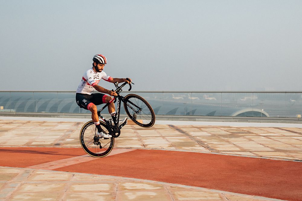 Fernando Gaviria UAE Team Emirates training camp