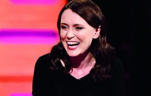 Keeley Hawes is here to talk to Graham tonight.
