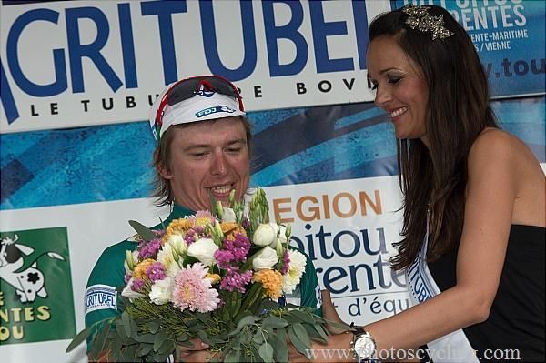 Yauheni Hutarovich (FDJ) got the flowers