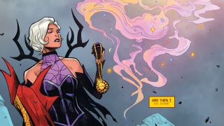 A screenshot of Clea as seen in The Death of Doctor Strange comic series