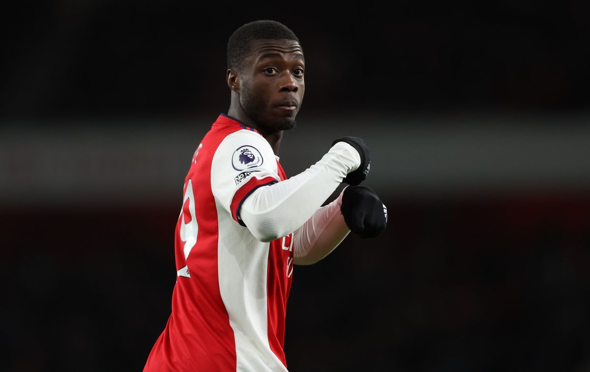 Arsenal forward Nicolas Pepe