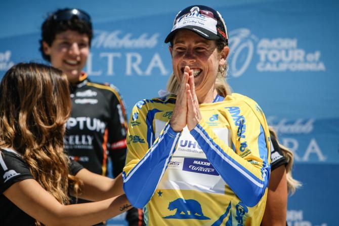 Alison Powers (UnitedHealthcare) happy to take the win today