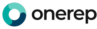 the onerep logo in wide format