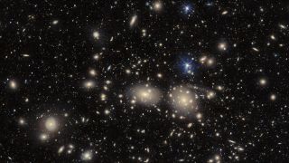 Galaxies across space.