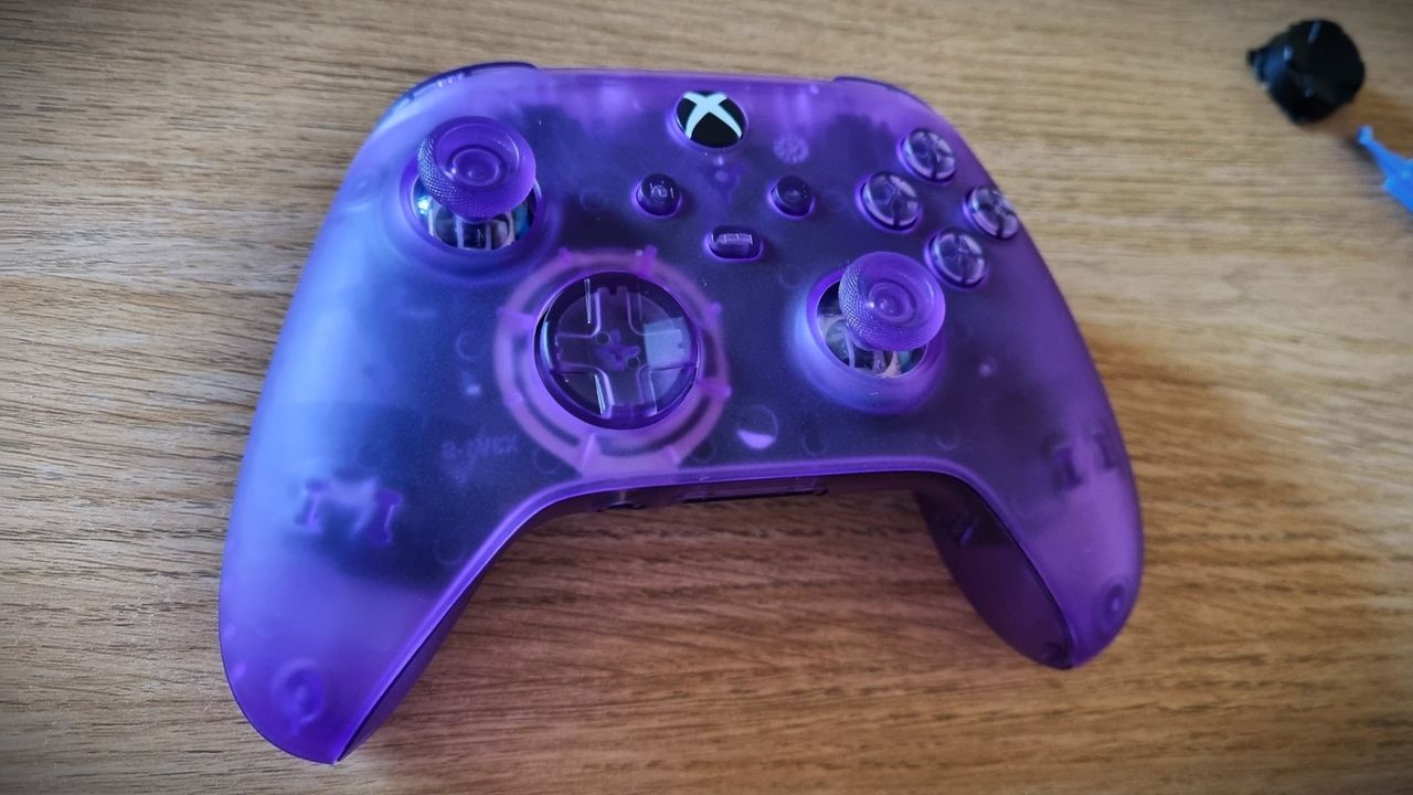 ExtremeRate Atomic Purple Xbox controller housing