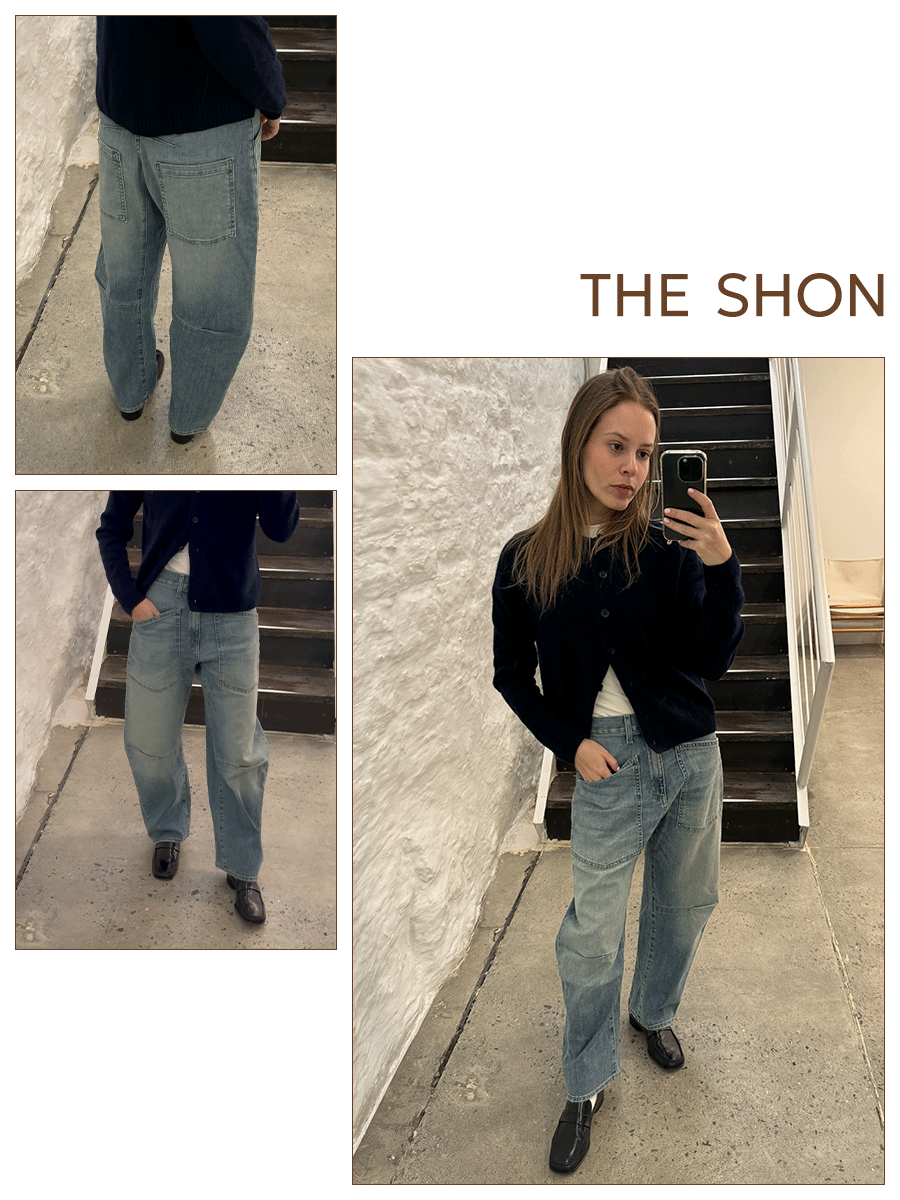 Nikki tries on nili lotan jeans in the brand's tribeca nyc store