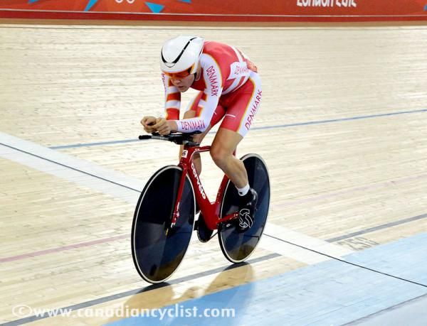 Lasse Norman Hansen (Denmark) won gold in the omnium.