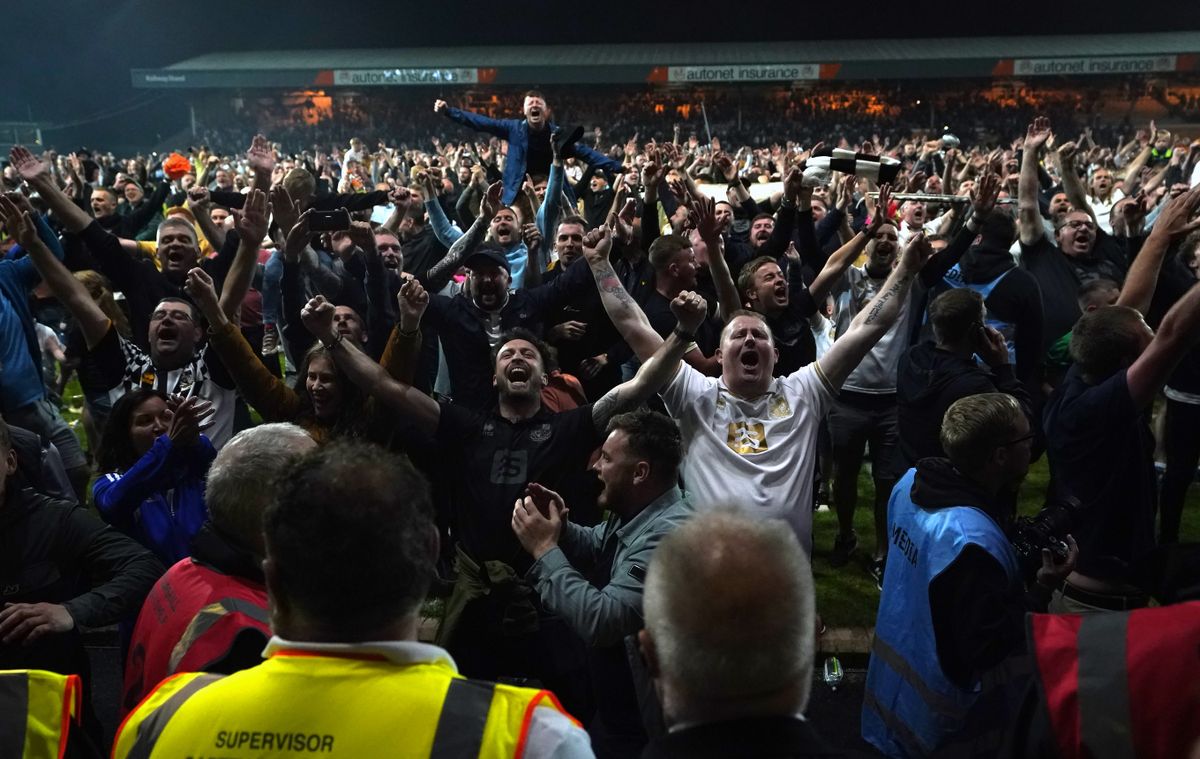 Pitch invasions a ‘disaster’ for football, warns Accrington chairman Andy Holt