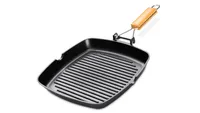 SKY LIGHT Grill pan, 11 inch Portable Nonstick Frying Pan