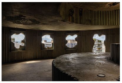 Pivo gallery in Bahia, showing the raw concrete interior of the original Lina Bo Bardi building