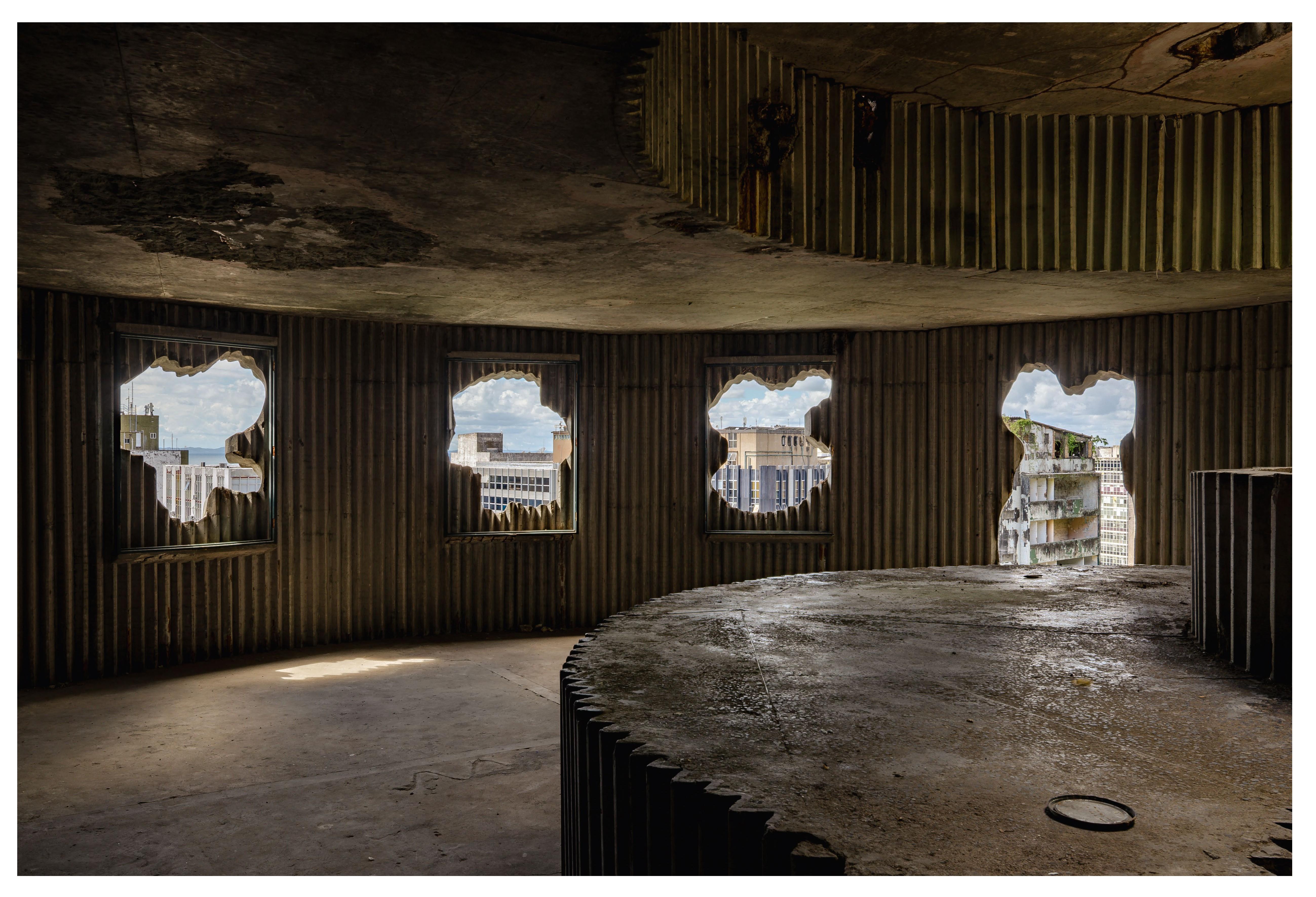 Pivo gallery in Bahia, showing the raw concrete interior of the original Lina Bo Bardi building