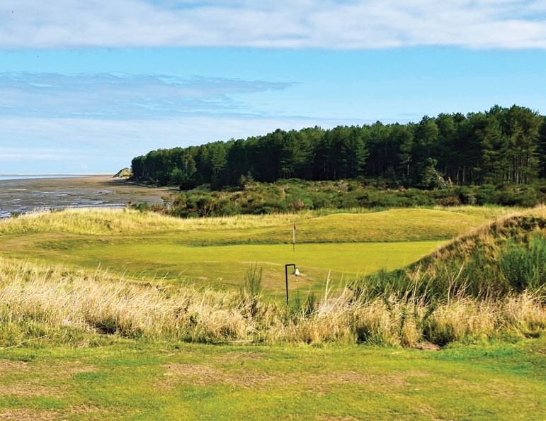 11th green at Tain Golf Club