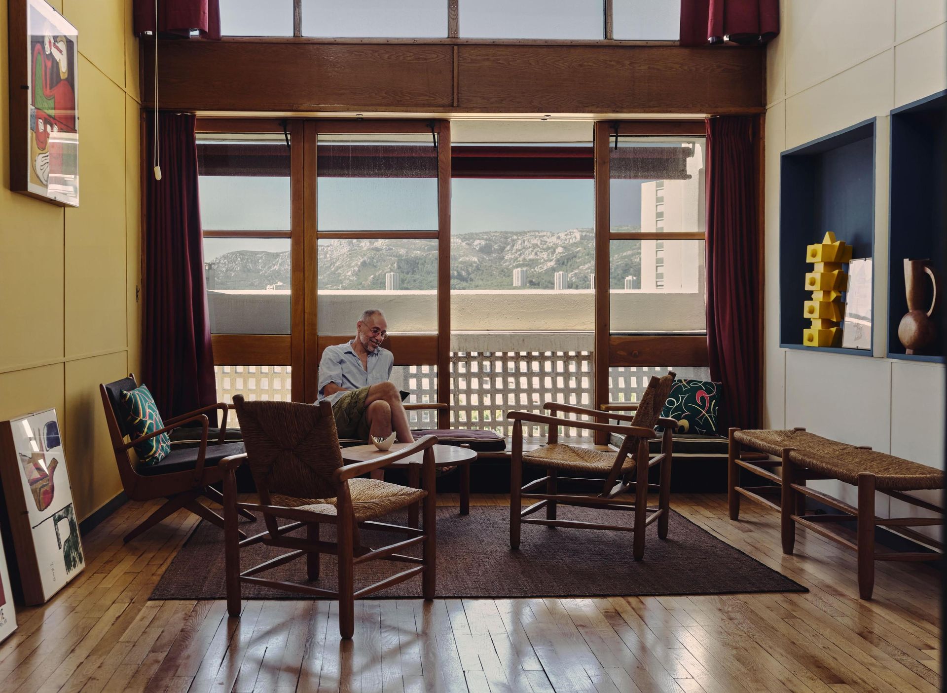 Inside a modernist apartment at La Cité Radieuse