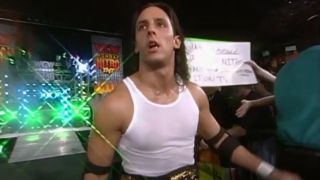 Billy Kidman making his entrance on WCW Monday Nitro