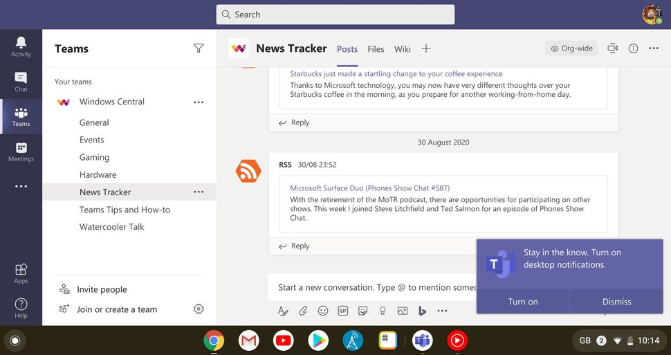 How to use Microsoft Teams on a Chromebook Windows Central