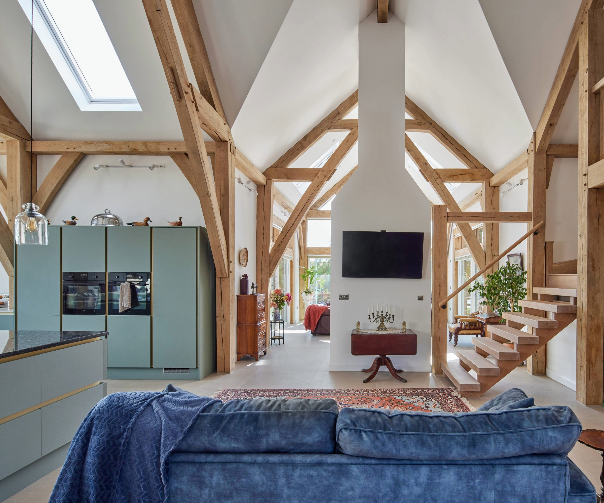 Living and kichen area