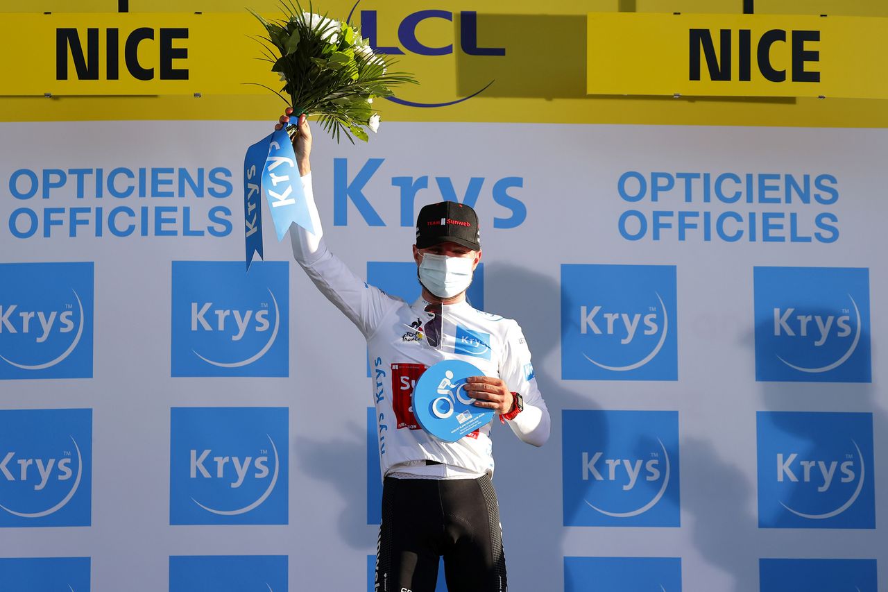 Tour de France 2020 107th Edition 2nd stage Nice Nice 186 km 30082020 Marc Hirschi SUI Team Sunweb photo Luca BettiniBettiniPhoto2020