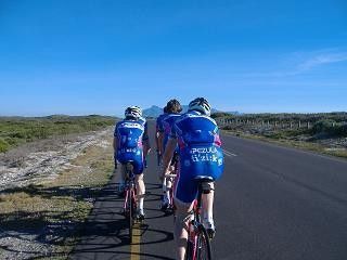 More training on another beautiful day for the Pezula team.