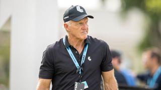 Greg Norman at the LIV Golf Miami Team Championship