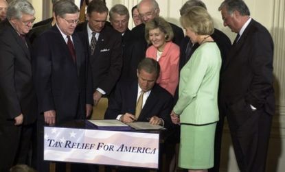 George W. Bush signed his first round of tax cuts into law on June 7, 2001, and a decade later, people are still debating whether or not they were a "colossal failure."