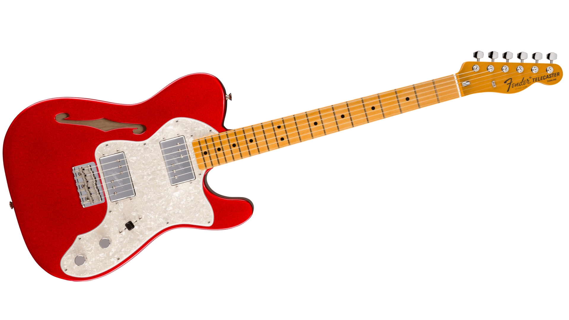A Fender American Vintage II 1972 Telecaster Thinline semi-hollow guitar