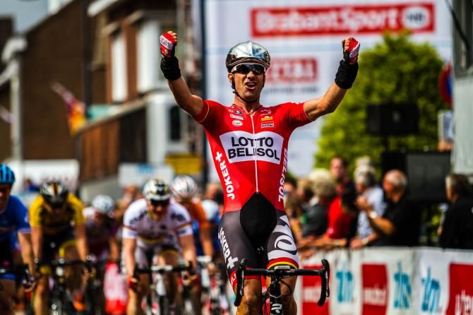 Greg Henderson (Lotto Belisol) wins stage 2 of the Ster ZLM Toer