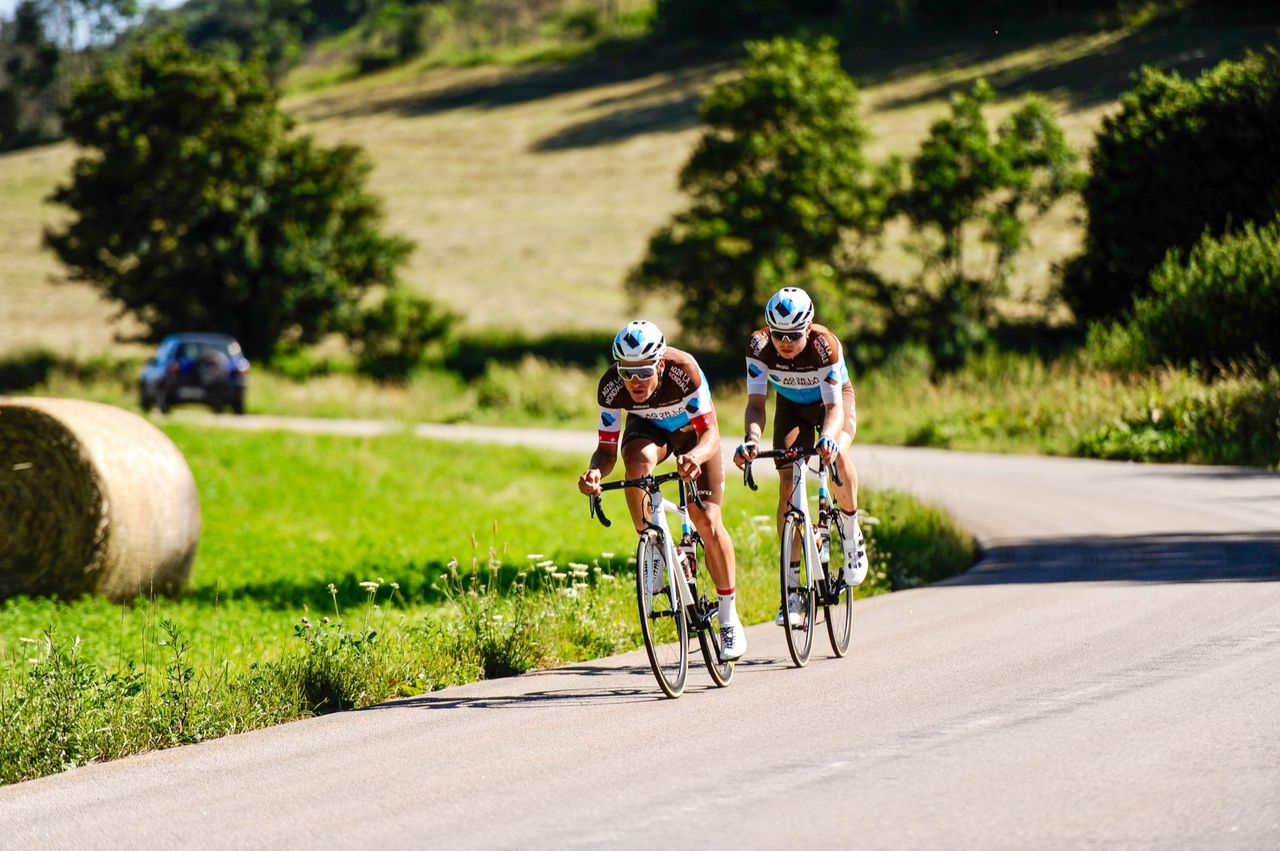 Silvan Dillier and Harry Tanfield