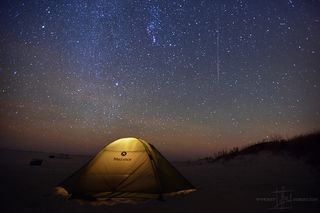 Taurid Meteors from Assateague National Seashore