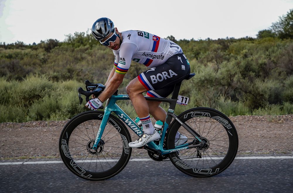 Peter Sagan in action during stage 1 at the Vuelta a San Juan
