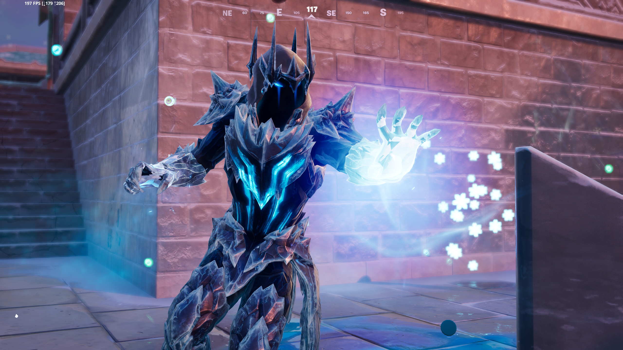 The ice king boss in Fortnite.