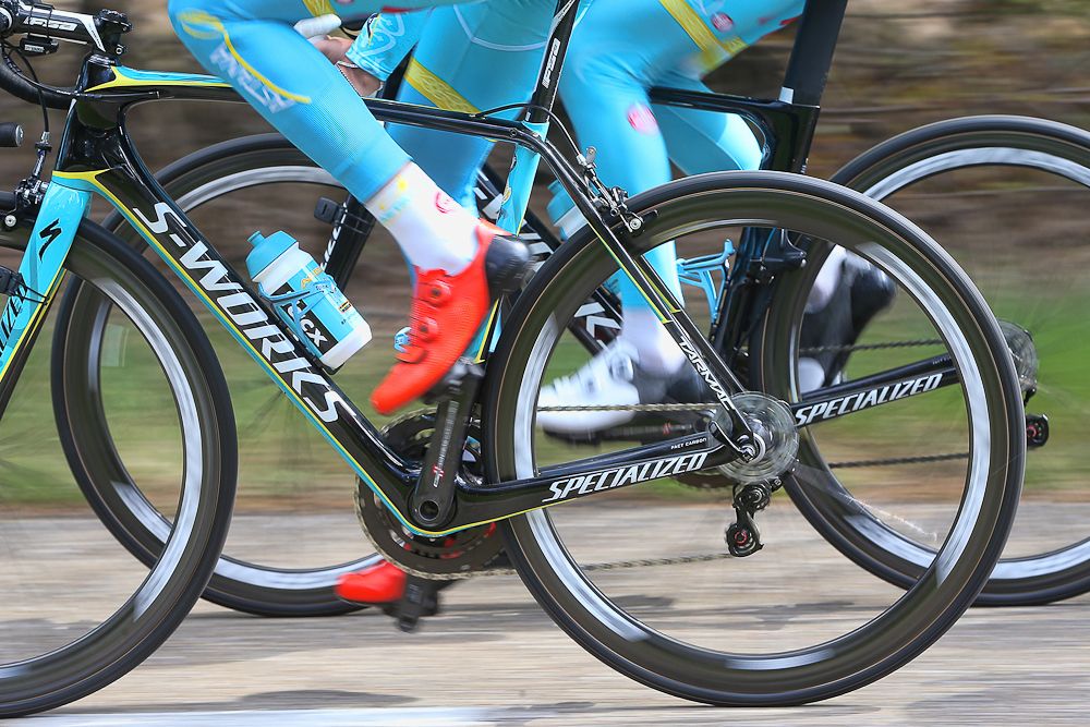 Tinkoff riders train in Holland ahead of the Giro d'Italia
