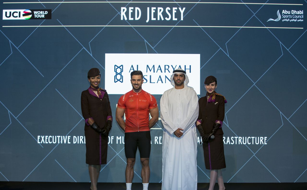 Leader's red jersey