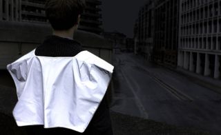 The new collection comprises capes, vests, collars and bands, which are all easily thrown on over everyday clothes