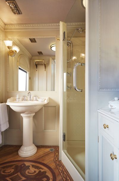mirror, door,