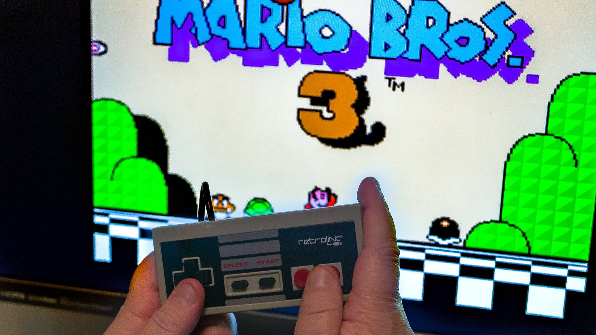 Super Mario Bros. 3 via RetroPie