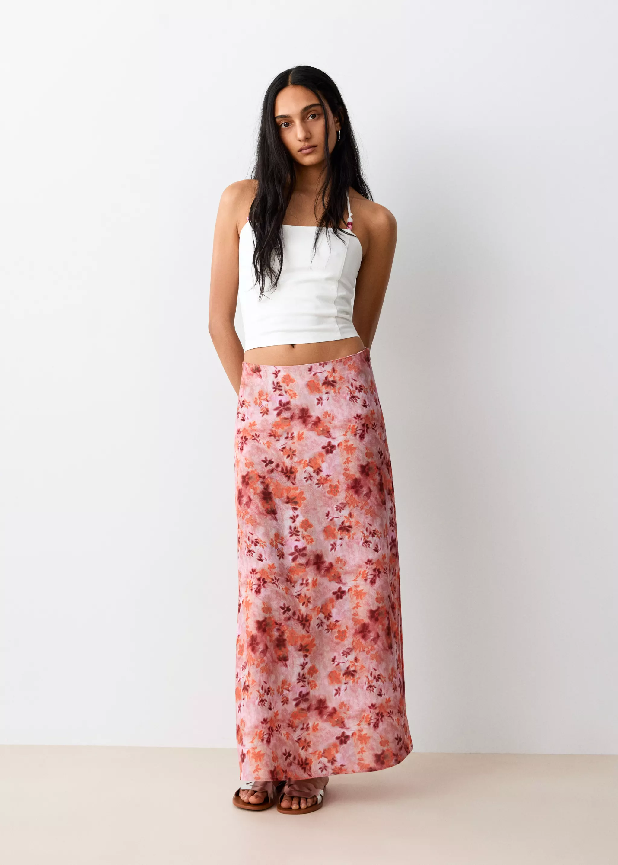 Floral Print Skirt - Teens | Mango USA
