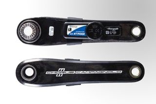 Stages power meter equipped on Campagnolo Chorus crank arms