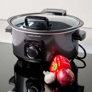 Image of Morphy Richards slow cooker on countertop