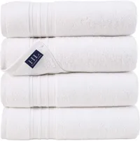 100% cotton white bath towels | Was $49.99, now $39.99 at Amazon