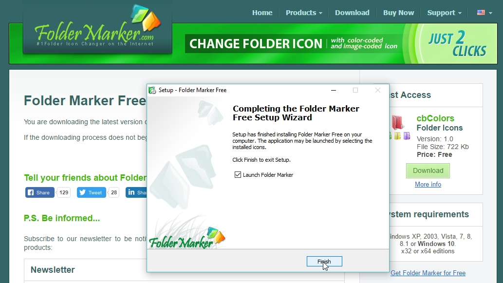 2. Get Folder Marker Free