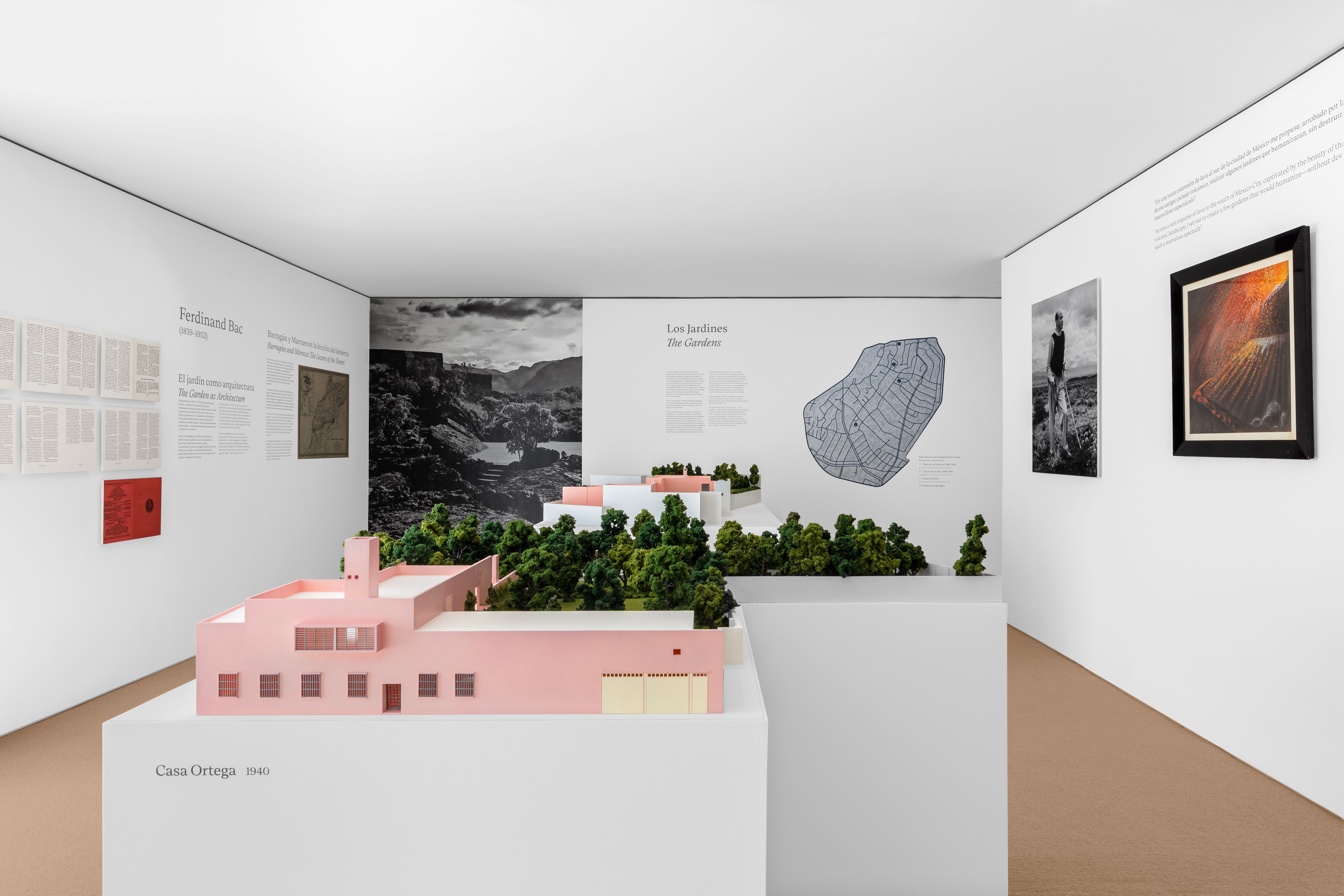 Exhibition views of Barrag&amp;aacute;n en Barrag&amp;aacute;n at La Cuadra, 2026. Courtesy of Fundaci&amp;oacute;n Romero. Photo: Gerardo Landa &amp;amp; Eduardo Lopez - GLR Estudio.