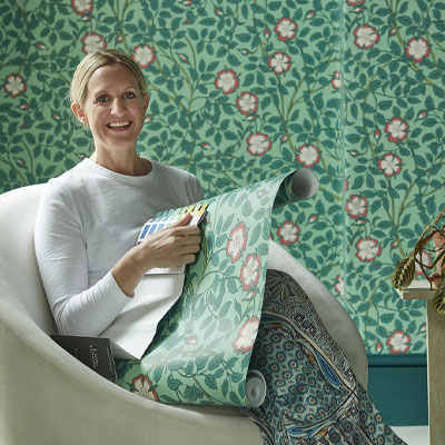 paint and decorating expert Ruth Mottershead from Little Greene