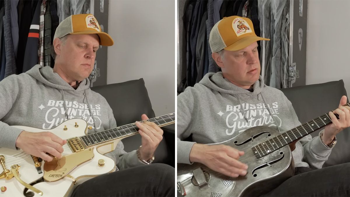 Watch Joe Bonamassa play Peter Green’s guitars – and explain why he’s pleased Kirk Hammett owns the Greeny Les Paul