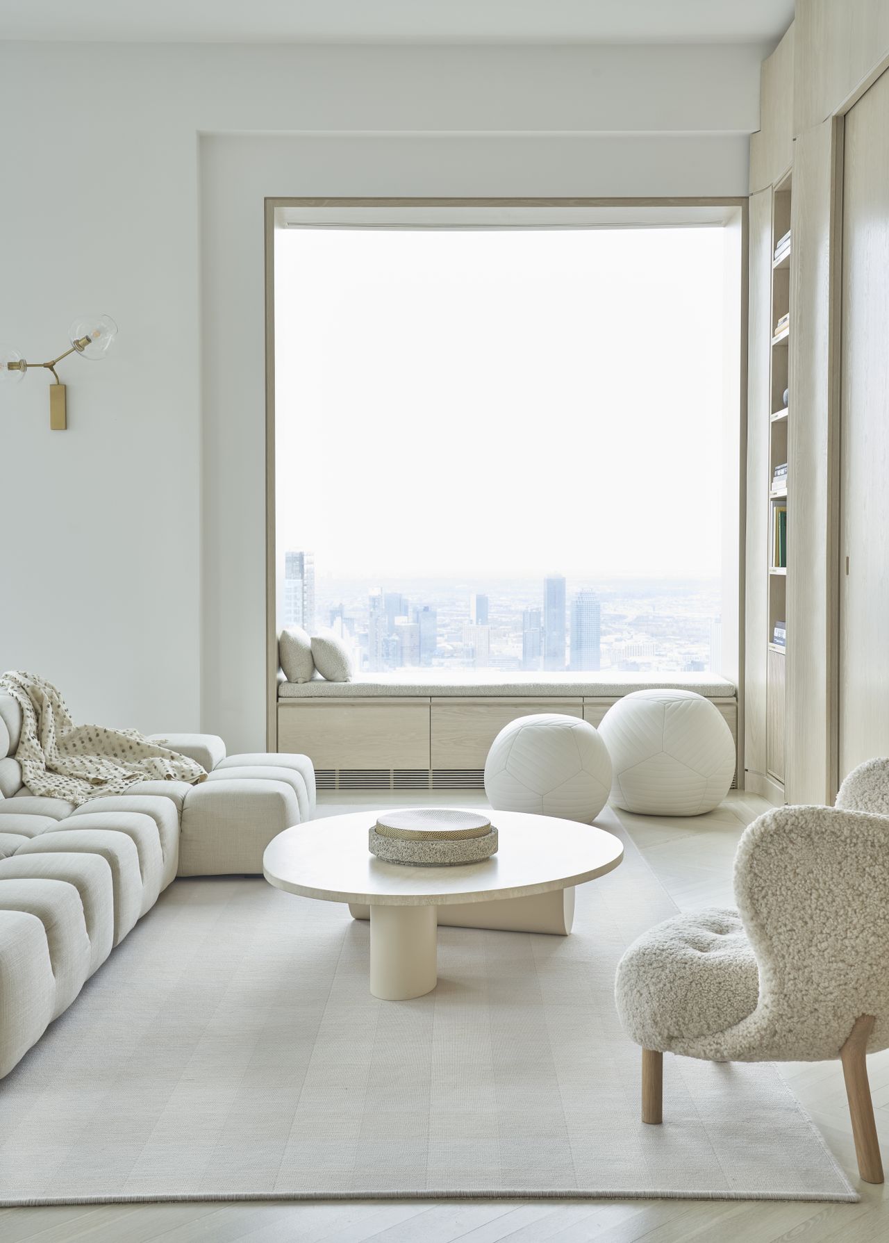 29 White Living Room Ideas That Make You Forget About Color