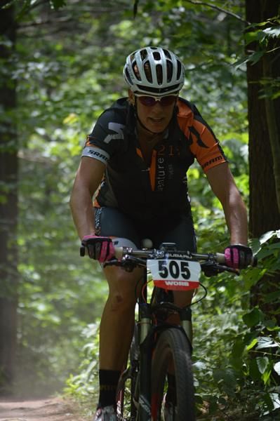 Sarah Agena-Wright (Adventure 212 / Specialized) met her goal of a podium finish despite strong competition, finishing fifth.