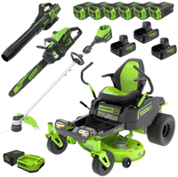 Greenworks 60V 42" Cordless Battery CrossoverZ Zero Turn Riding Lawn Mower | was $5,999.96