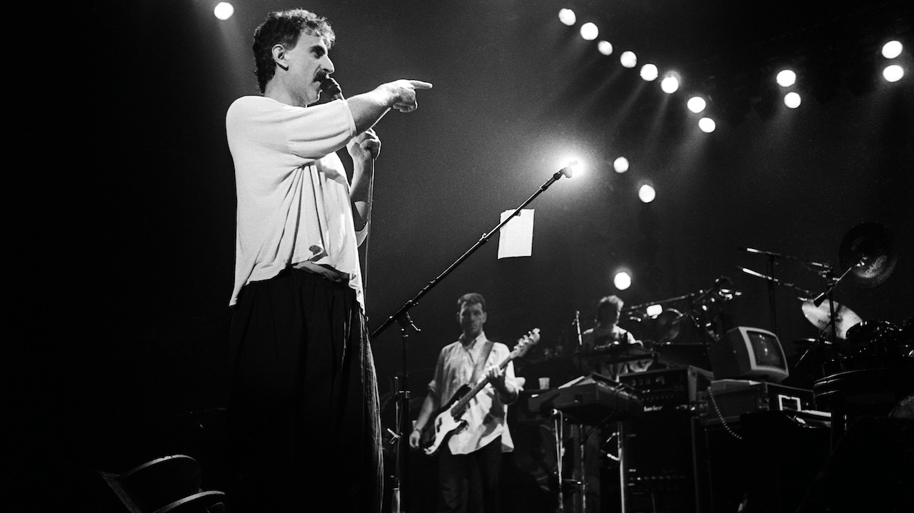 Frank Zappa, 't Kuipke, Gent, Belgium, 10th April 1988.