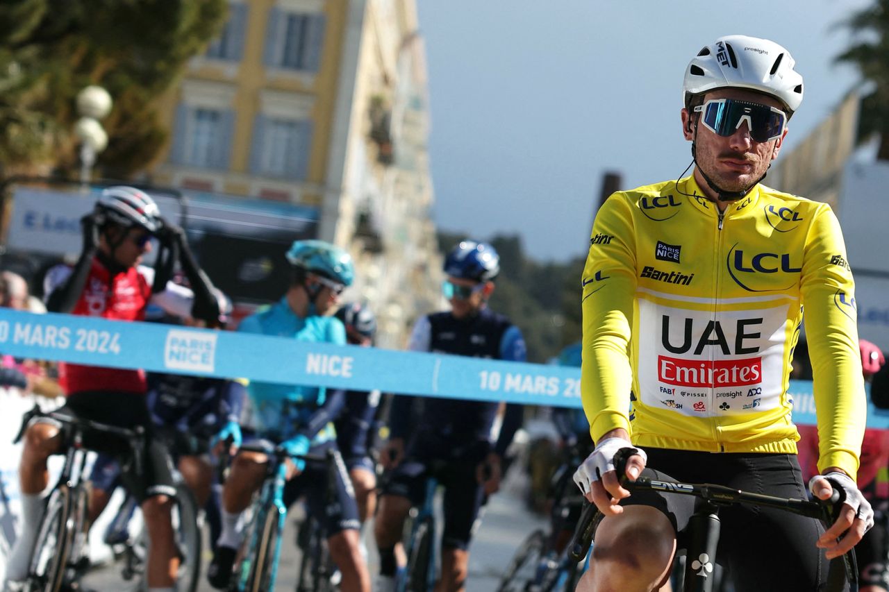 Brandon McNulty (UAE Team Emirates) ahead of Paris-Nice stage 8